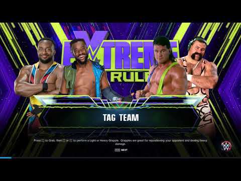 WWE2K23 New Day Vs Steiner Brothers