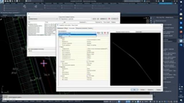 Autodesk Civil 3D. Растановка критические точек продольного профиля на дорожном плане. смотреть онлайн