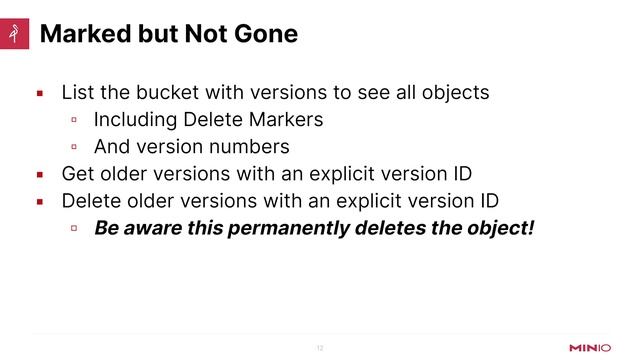 MinIO Object Management: Versioning Overview