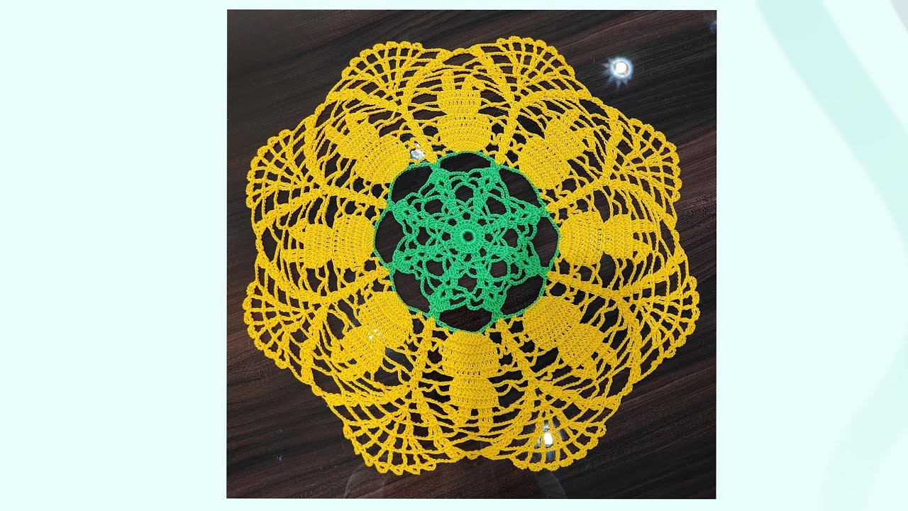 Пасхальные Зайцы. Салфетка крючком