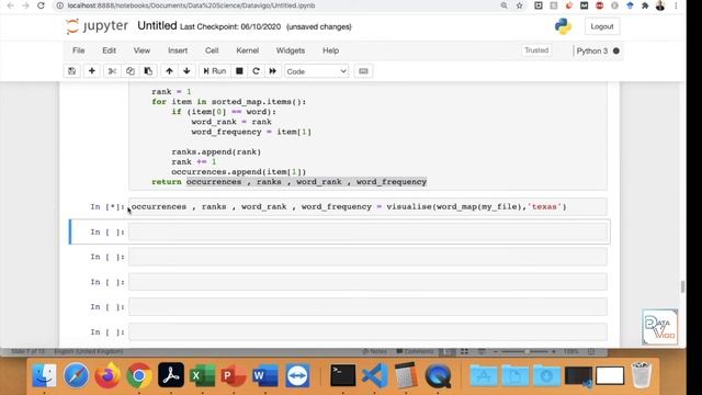 Text Visualization using Spacy and Matplotlib: Part(4) смотреть онлайн