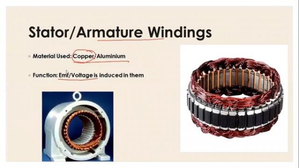 Three Phase Synchronous Generator | Alternator | AC generator | Construction | Rotor | Stator | #01