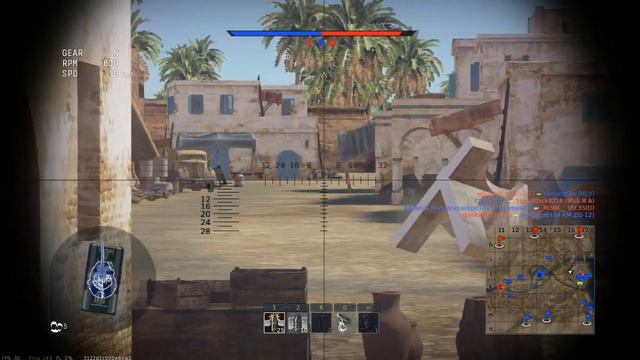 War Thunder : Tank : M10 GMC ตีสามเบาๆ смотреть онлайн
