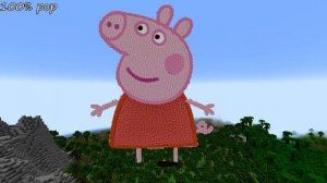 Pop Peppa Pig% in Minecraft
