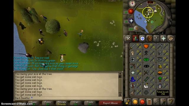 Guide to level 99 woodcutting levels 25-50 смотреть онлайн