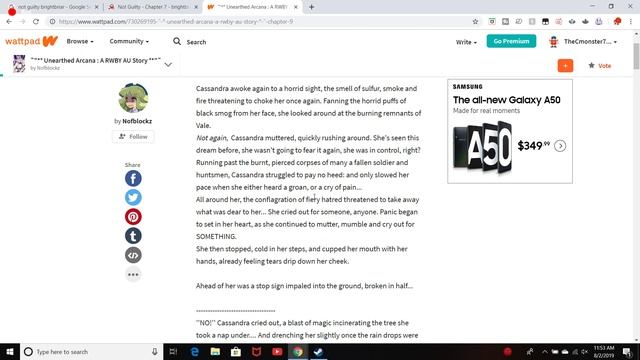 RWBY Fanfiction First Reading “Unearthed Arcana” by NofBlockz Pt.3 смотреть онлайн