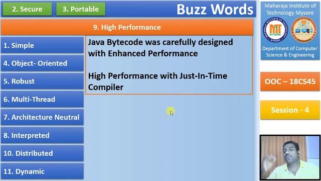 Java Object Oriented Concepts - Session-4 : Java Buzzwords & Object Orientation смотреть онлайн
