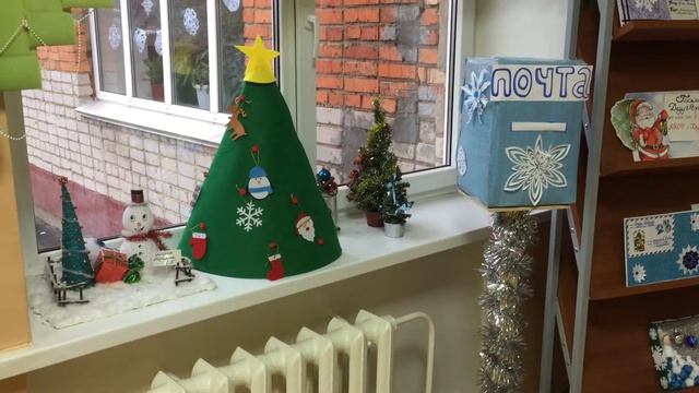 Украшение школы к Новому году смотреть онлайн