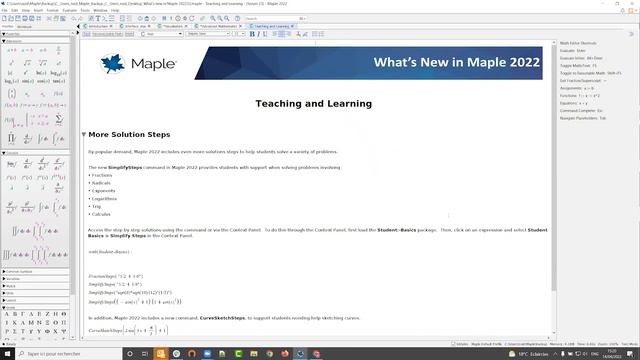 Introducing Maple 2022 for Education & Research смотреть онлайн