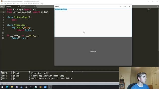 Kivy KV File Tutorial - Kivy Tutorial #9 смотреть онлайн