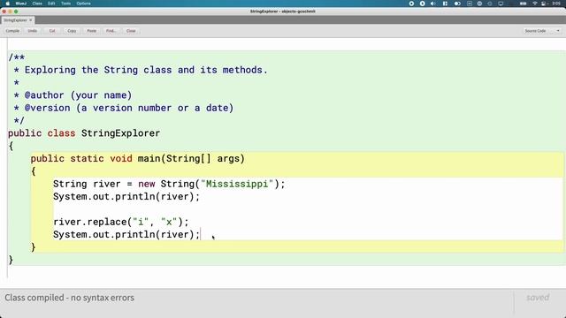 APCSA Objects 01.11: String Immutability смотреть онлайн