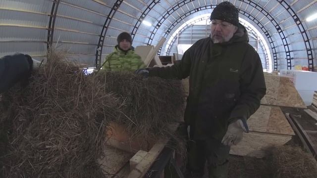 Строительство Дома из Соломенных Панелей. Хутор "Утешение" смотреть онлайн