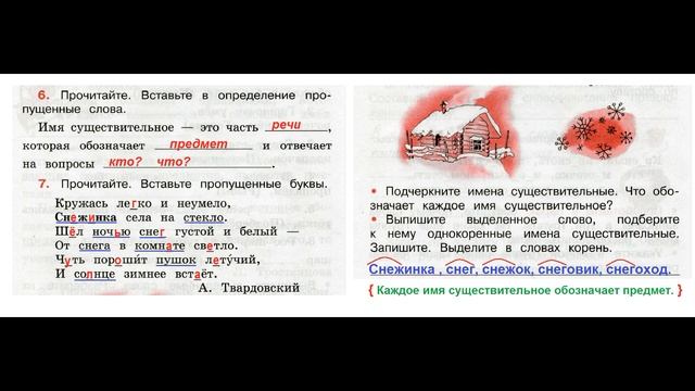 ГДЗ Рабочая тетрадь по русскому языку 3 класс Страница.6 Часть. 2 Канакина смотреть онлайн
