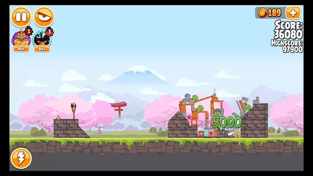 Angry Birds Cherry Blossom Walkthrough All Levels смотреть онлайн