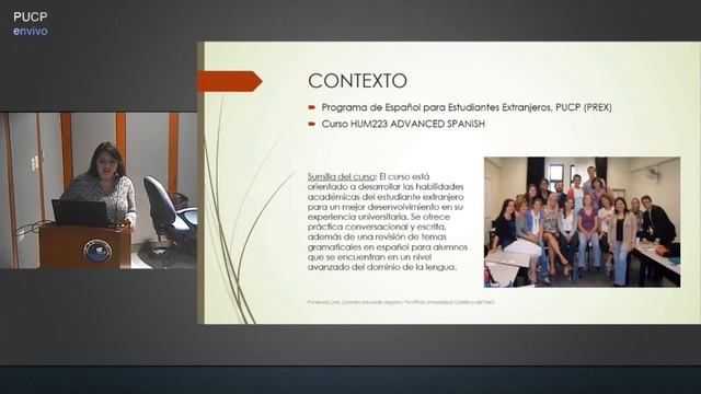 Experiencias de la enseñanza de ELE en el aula PUCP - Mesa 3 смотреть онлайн