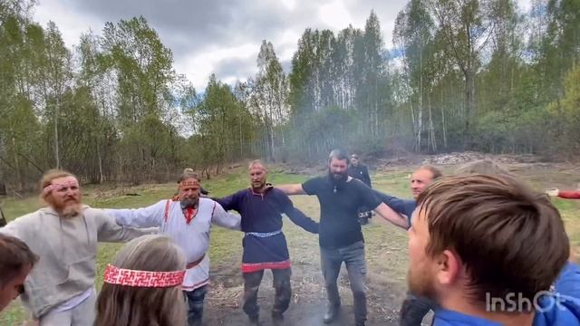 1 Травеня, Живин, Крышеня день☀️? Славянский Боевой Пляс смотреть онлайн