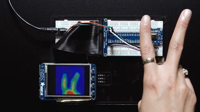 AMG8833 IR 열카메라 브레이크아웃-1 смотреть онлайн