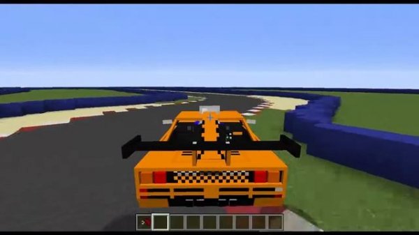 (Minecraft) 1.7.10 Driving a Mclaren F1 LM from milox-117 car package