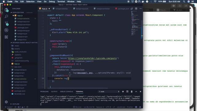 React Native Fetch Data смотреть онлайн