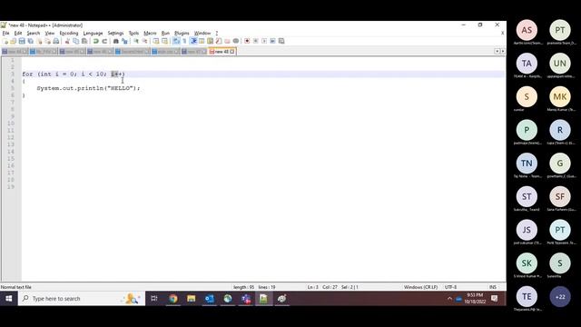 Java Training Session For Testing - For Loop | QO-BOX смотреть онлайн