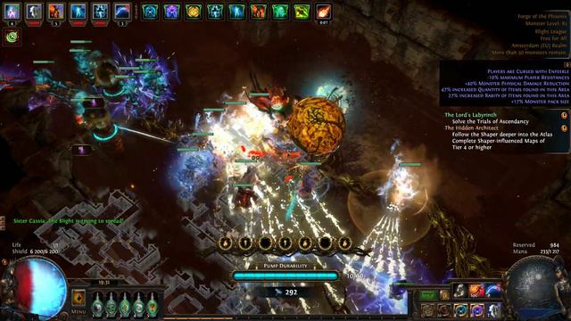 Golem build Blight poe 3.8 Phoenix took vacation смотреть онлайн