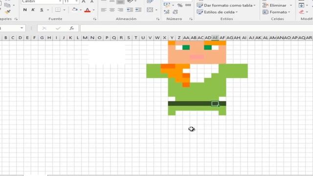How to Draw ALEX from MINECRAFT | Pixel Art смотреть онлайн