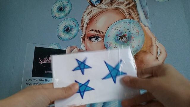 Бокс с бумажной косметикой.Первое видео и первый бокс смотреть онлайн