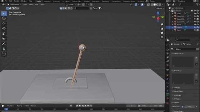 Делаем простую 3D модель в блендаре смотреть онлайн