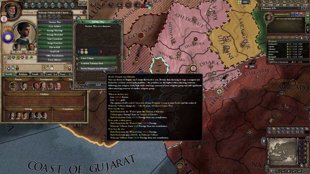 White Hun Achievement - Crusader Kings 2 Holy Fury #13 смотреть онлайн