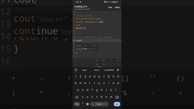 How To print hello world in C++ смотреть онлайн