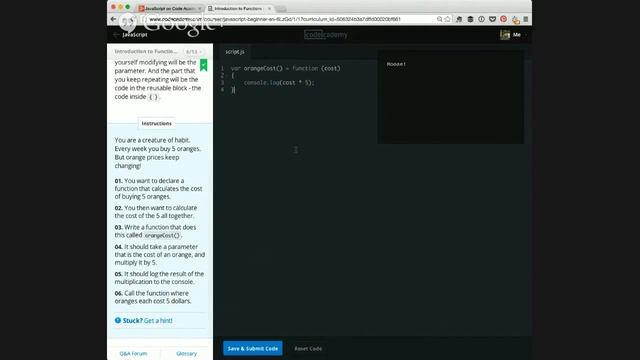 JavaScript on Code Academy смотреть онлайн