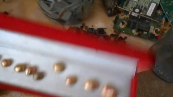 Золото переработанное из плат