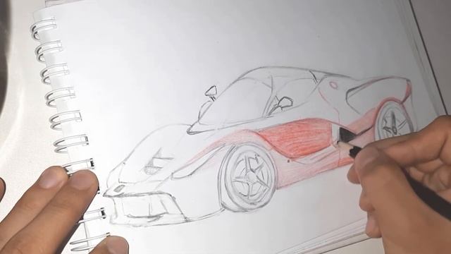 РИСУЕМ "ФЕРРАРИ" - Спортивный автомобиль смотреть онлайн