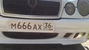 Обвес WALD не оригинал на Mercedes E-class W210. Не верте продавцам и картинкам на сайте.