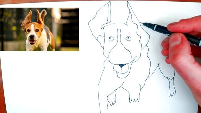Drawing Dog Memes Painting and Coloring for Kids Daily Doodles смотреть онлайн