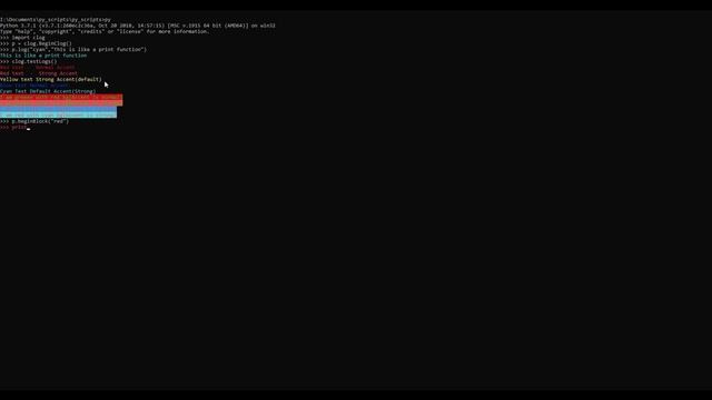 Python scripts with color outputs | CMD (Updated)) смотреть онлайн