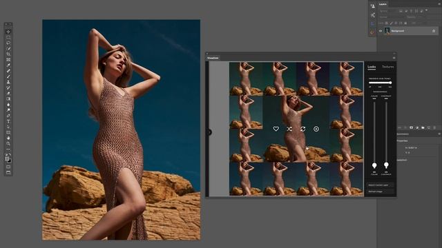 See Many Color-Grade Options at Once in the Infinite Looks Photoshop Plugin смотреть онлайн