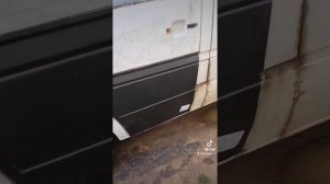 Мерседес Спринтер. Сварка водительской двери.