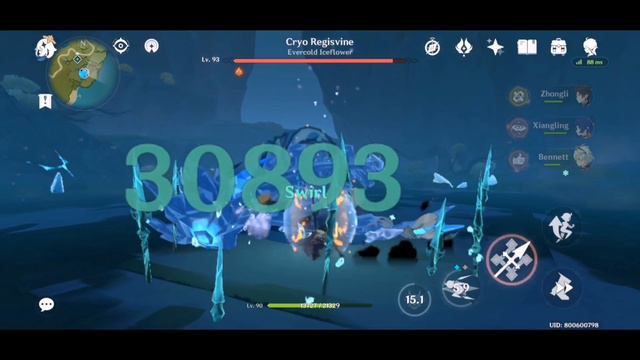 C0 Xiao R1 Blackcliff Pole F2P Build lvl 90 Damage Showcase - Genshin Impact смотреть онлайн
