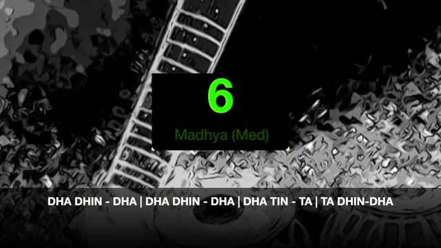 TEEN TAAL | SCALE A# | 120 BPM | #TEENTAAL #SCALEA# #jananischords