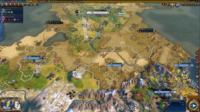 Civilization VI Domination Victory with Canada Mountie смотреть онлайн