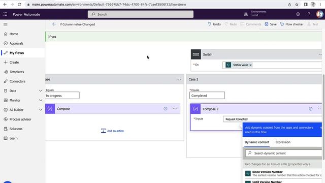 Power Automate - Run a Flow When SharePoint Column is Modified | Get Changes for an Item Action смотреть онлайн
