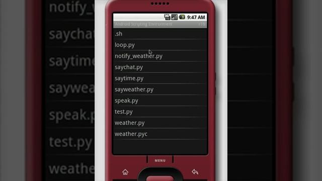 Python on Android Emulator смотреть онлайн