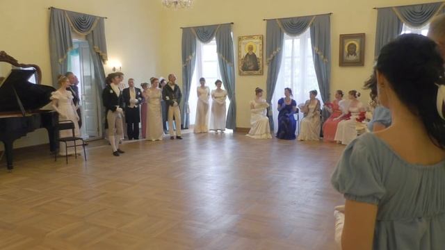 Бал "Прием у Ростовых". Сценка первая. смотреть онлайн