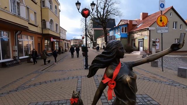 ЗЕЛЕНОГРАДСК В ФЕВРАЛЕ 2022. УКРАСИЛИ ко Дню всех влюбленных. Влог Калининград 2022 смотреть онлайн