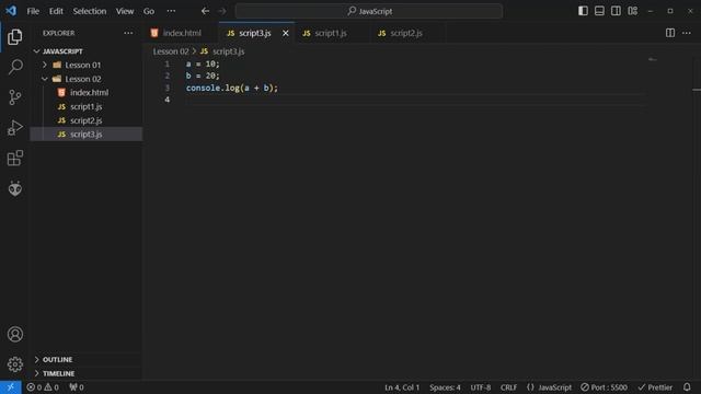 JavaScript: Базовый курс для фронтенд-разработчиков. Урок 02 - Основы работы с JavaScript смотреть онлайн