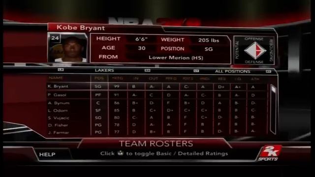 NBA 2K9 Rosters смотреть онлайн