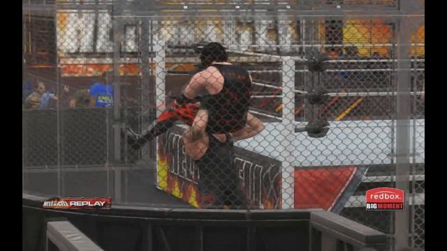 ГРОБОВЩИК VS КЕЙН брат против брата Hell In A Cell смотреть онлайн