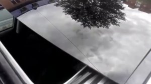 KIA Sportage 3 смазываем направляющие люка