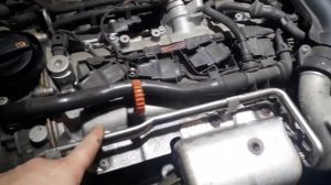 1.4 tsi "утечка" антифризу